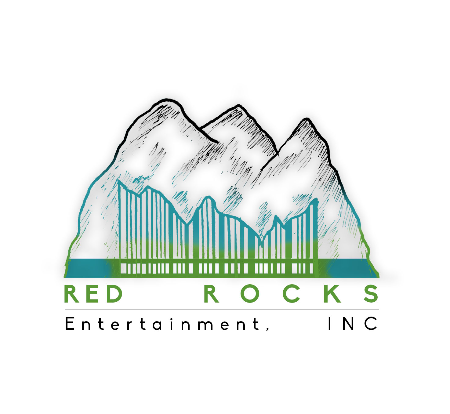 Logo Design by rusho9 for Red Rocks Entertainment, INC | Design #7943760