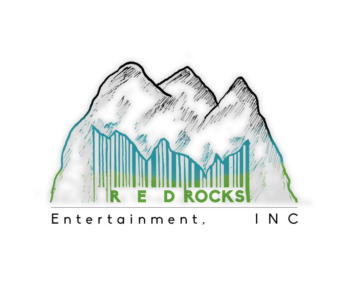Logo Design by rusho9 for Red Rocks Entertainment, INC | Design #7943761