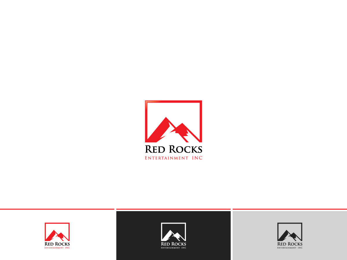 Logo Design by Kejo87 for Red Rocks Entertainment, INC | Design #7952774
