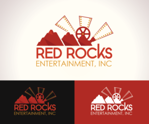 Logo-Design von Corebros Studios für Red Rocks Entertainment, INC | Design #7960352