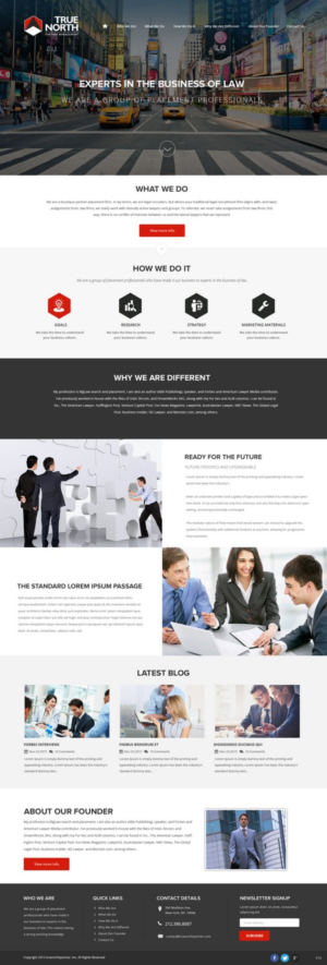 Web Design by pb for Parnell & Co. | Design: #7970377