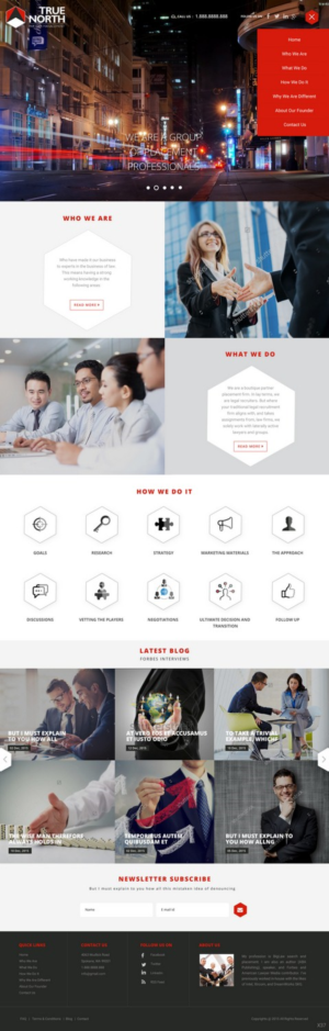 Diseño Web por pb para Parnell & Co. | Diseño: #7970379