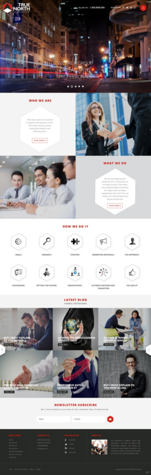 Diseño Web por pb para Parnell & Co. | Diseño: #7970380