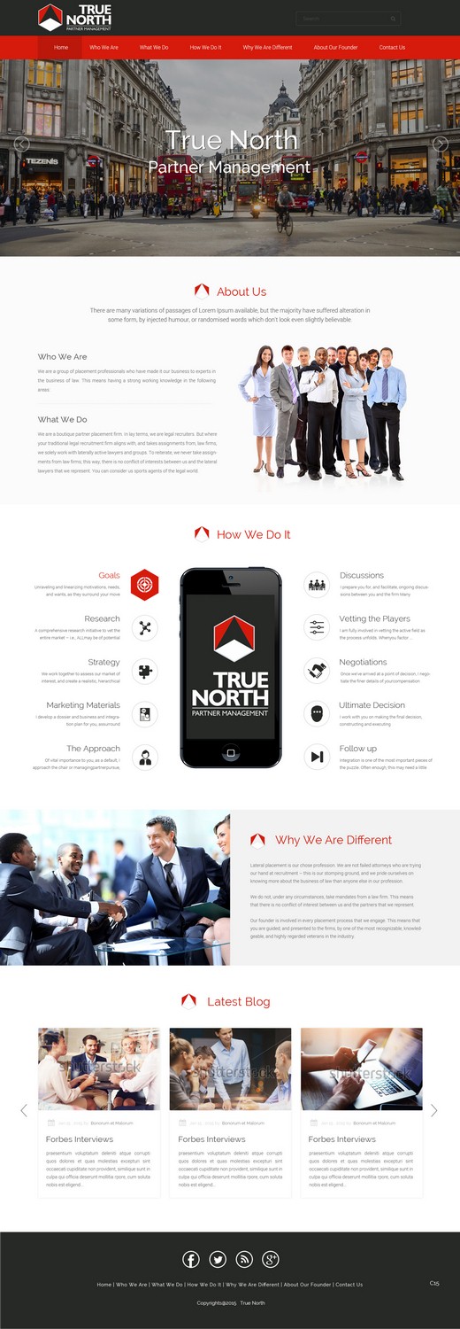 Diseño Web por pb para Parnell & Co. | Diseño #7988923