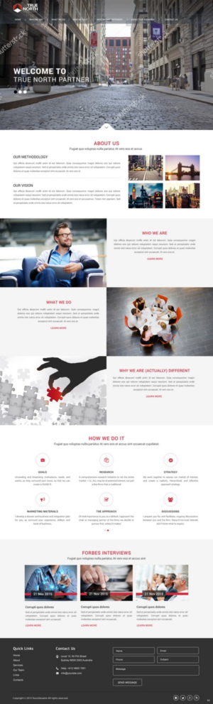 Diseño Web por pb para Parnell & Co. | Diseño: #7988925