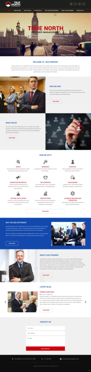 Diseño Web por pb para Parnell & Co. | Diseño: #7989430