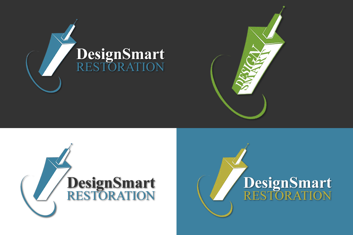 Logo Design by Obinovich for DesignSmart Restorations, LLC | Design #1957679