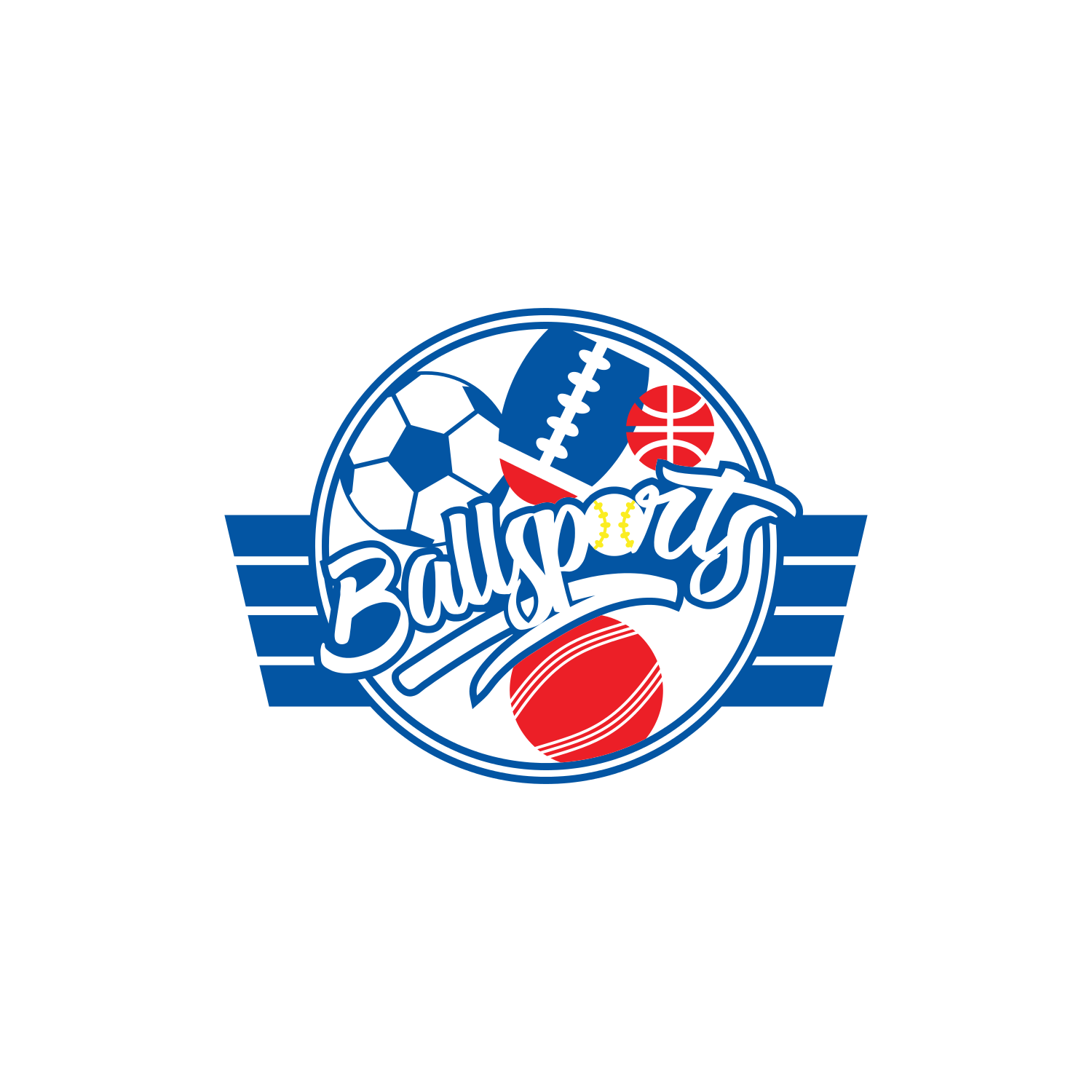 Playful Masculine Sporting Good Logo Design For Ballsports By