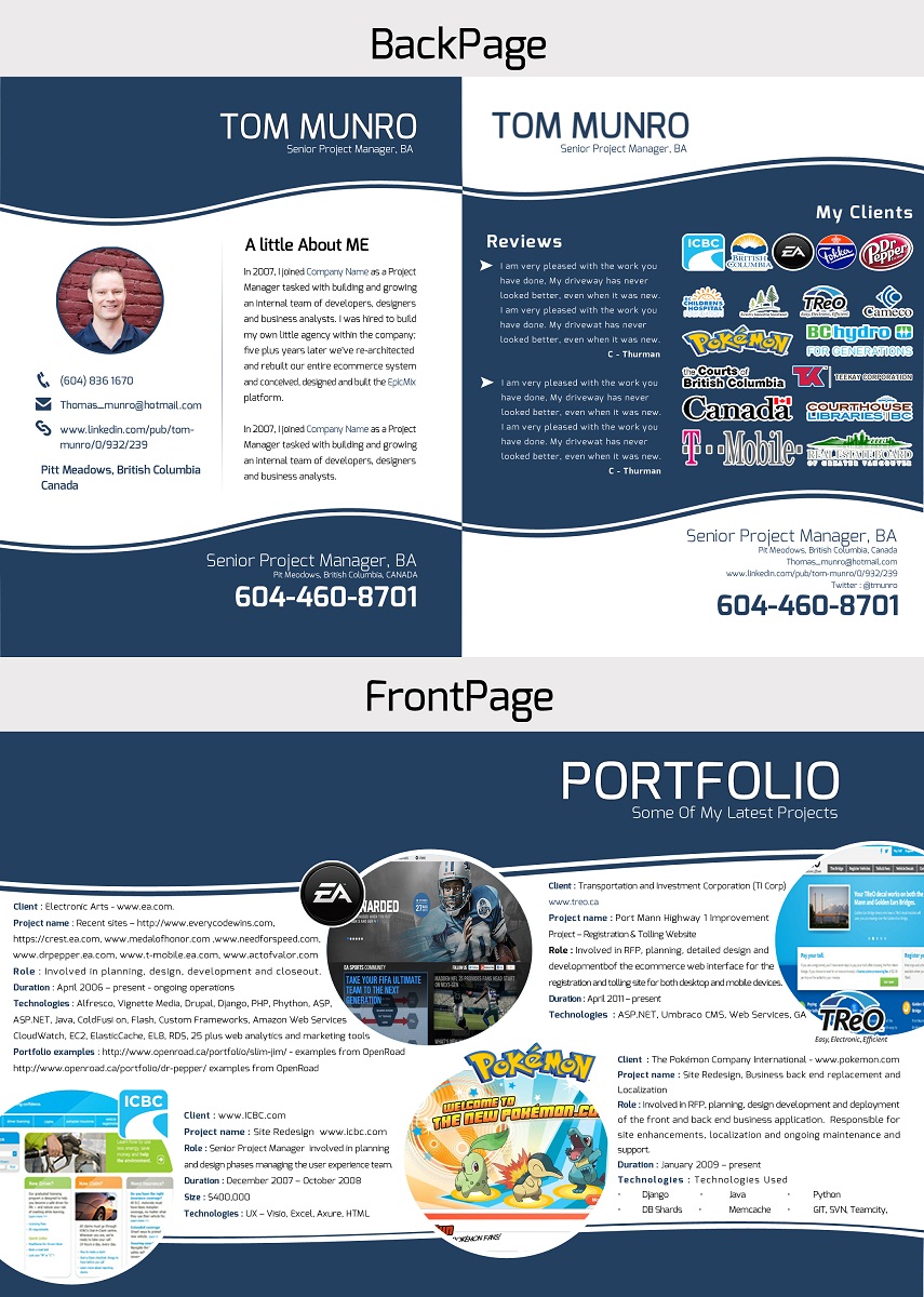 Resume Design by Oxygen Creatives for this project | Design: #2118144