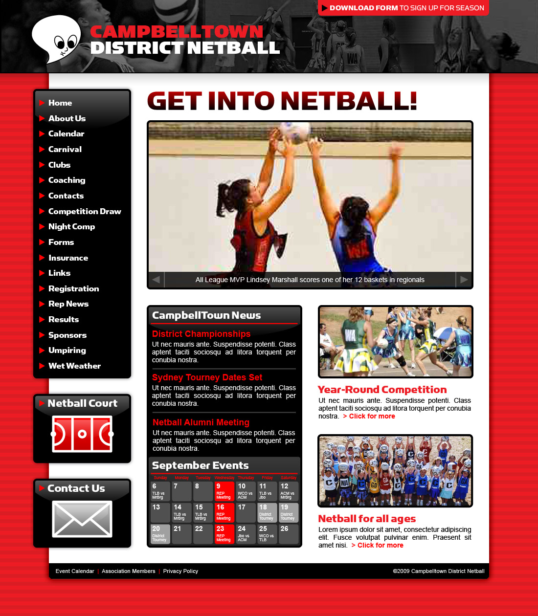 Web Design by FireSide Design for Siteflex | Design #16248