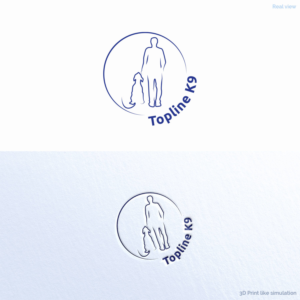 Topline K9 | Logo Design by Anthony