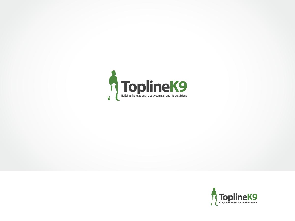 Playful, Modern, Dog Training Logo Design for Topline K9 by ArtTank