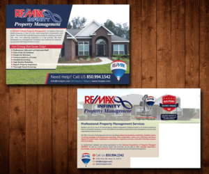 Diseño de Postal por Designers Hub para RE/MAX Infinity Property Management | Diseño: #7961018