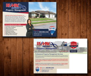 Diseño de Postal por Designers Hub para RE/MAX Infinity Property Management | Diseño: #7961040