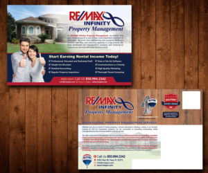 Postcard Design by Designers Hub for RE/MAX Infinity Property Management | Design: #8426007