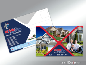 Postkarten-Design von  Najmi für RE/MAX Infinity Property Management | Design: #8161424