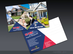 Postkarten-Design von  Najmi für RE/MAX Infinity Property Management | Design: #8165127