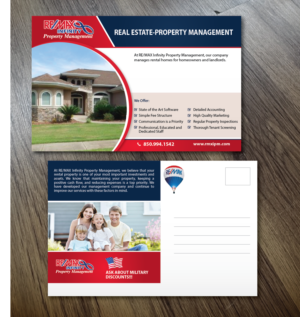 Postkarten-Design von alex989 für RE/MAX Infinity Property Management | Design: #7998020
