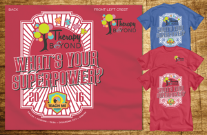 Therapy and Beyond Tshirt 2016 | Diseño de Camiseta por CoffeeBreak88
