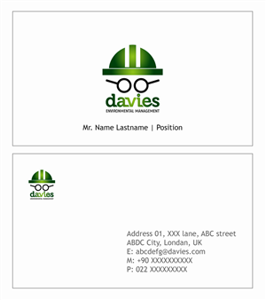 Stationery Design by Rflames for Davies Environmental Management Limited | Design: #2013532