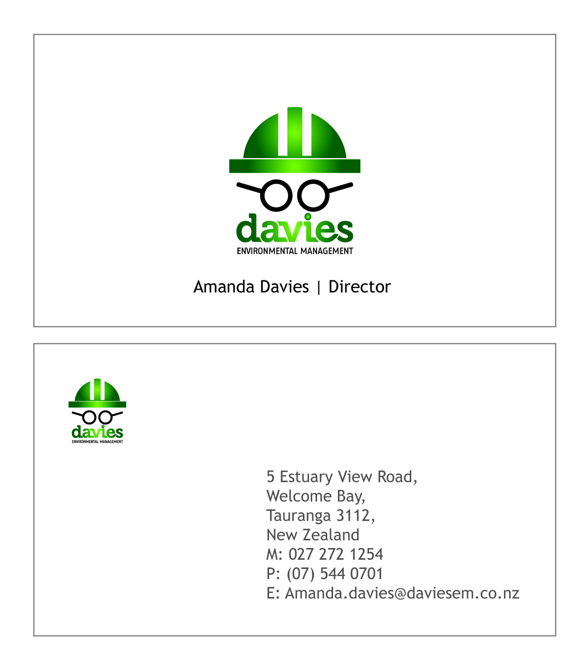 Stationery Design by Rflames for Davies Environmental Management Limited | Design #2023048