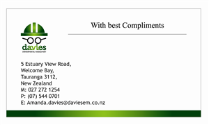 Diseño de Papelería por Rflames para Davies Environmental Management Limited | Diseño: #2023050