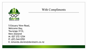 Diseño de Papelería por Rflames para Davies Environmental Management Limited | Diseño: #2029466