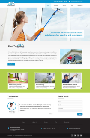 Web Design par Sbss pour ce projet | Design : #7996325