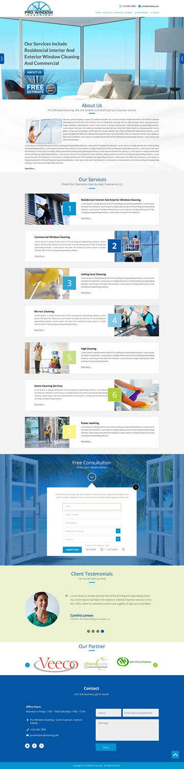 Web Design by Sbss for this project | Design #8014970