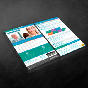 Flyer Design by Nightmist for Peoplebank | Design #7978630
