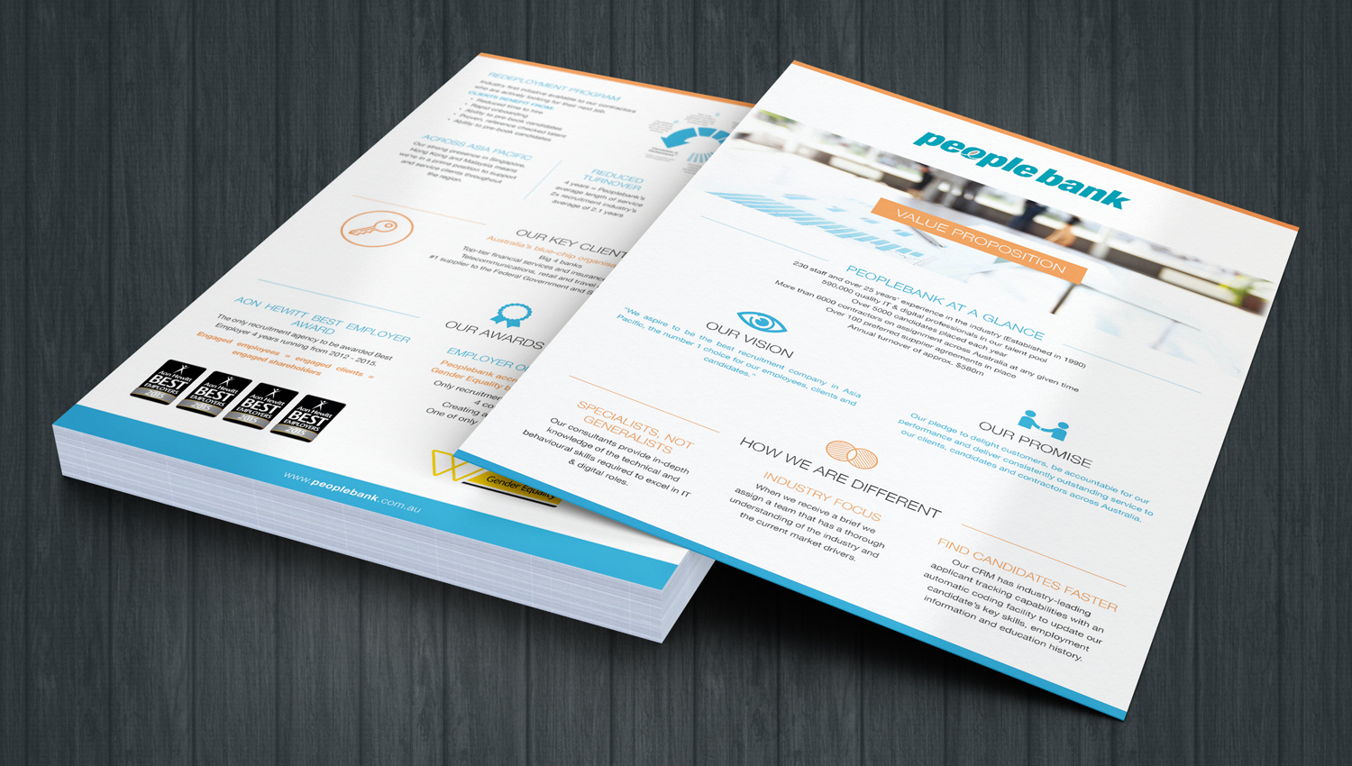 Diseño de Flyer por Oilegak para Peoplebank | Diseño #7951831