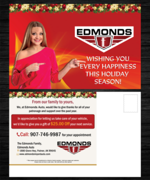 Postcard Design by CreativeTrick for Edmonds Auto | Design: #7982494
