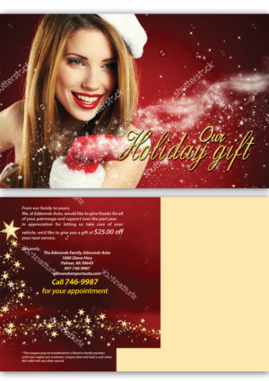 Postcard Design by leuchi for Edmonds Auto | Design: #7946241