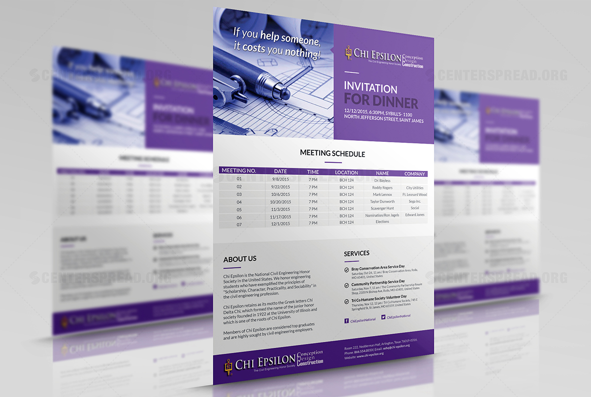 Flyer Design by CENTERSPREAD for this project | Design #7994179