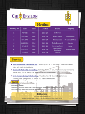 Flyer Design by ESolz Technologies for this project | Design #7991180