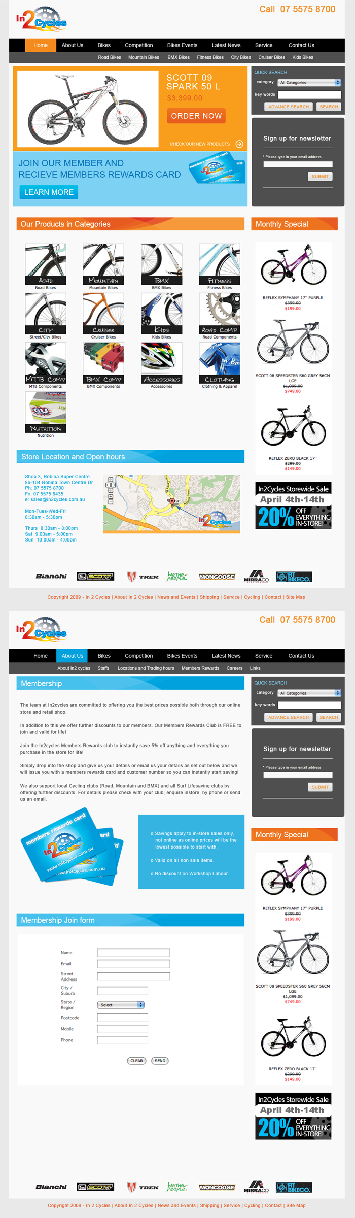 Web Design by riki for VERVE Online | Design #13753