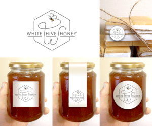 Logo Design by torodes77 for White Hive Honey | Design: #8767234
