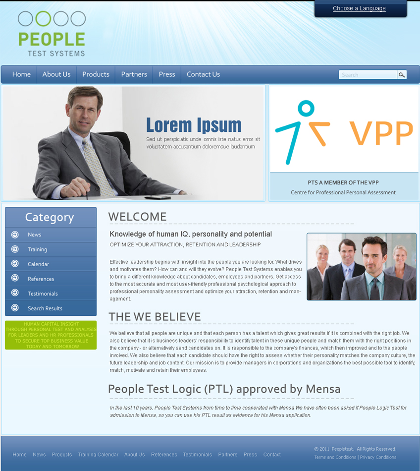 Web Design by Expert Designer for Catillo Aps | Design #402783