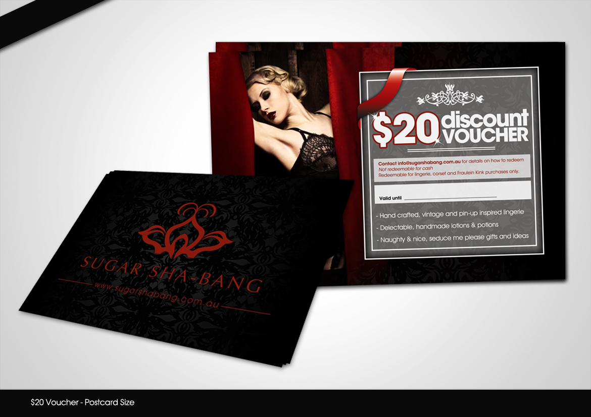 Card Design by disign for Sugar Sha-Bang | Design #1953277