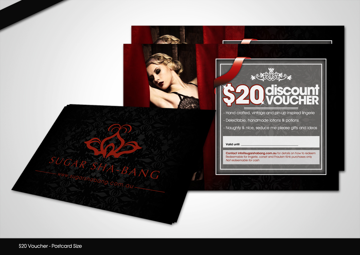 Card Design by disign for Sugar Sha-Bang | Design #1954523