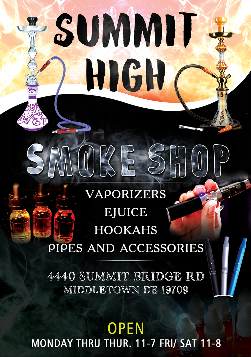 Flyer Design by Sandaruwan for SUMMIT HIGH SMOKE SHOP | Design #7988761