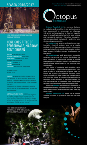 Brochure Design by INGA DESIGN