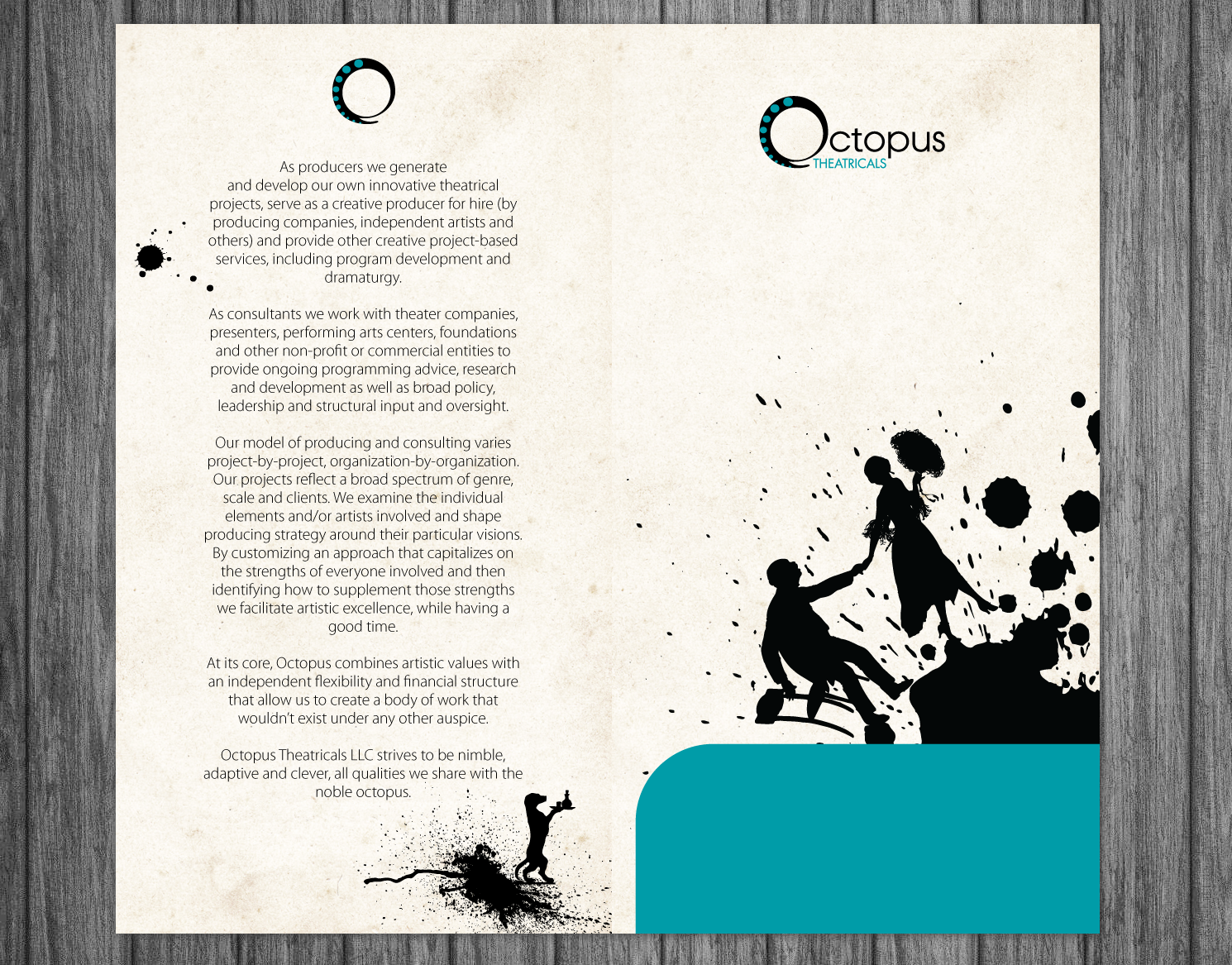 Design de Brochure par Victor_pro pour Octopus Theatricals | Design #8403849