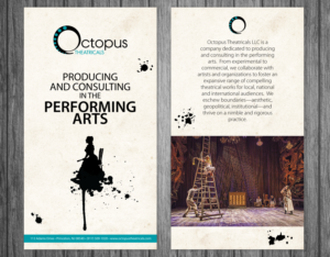 Theatrical Producer/Consultant needs Artistic Brochure Shell and Inserts | Broschüren-Design von Victor_pro