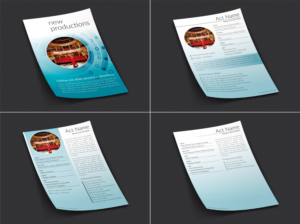 Diseño de Brochure por pivotaldesign.biz para Octopus Theatricals | Diseño: #8483731