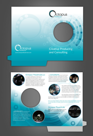 Diseño de Brochure por pivotaldesign.biz para Octopus Theatricals | Diseño: #9251705
