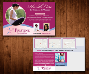 Postcard Design by Designers Hub for Pristine Ob-Gyn Care | Design: #7986632