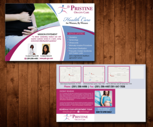 Postcard Design by Designers Hub for Pristine Ob-Gyn Care | Design: #7986645