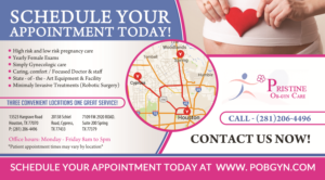 Diseño de Postal por debdesign para Pristine Ob-Gyn Care | Diseño: #9192217