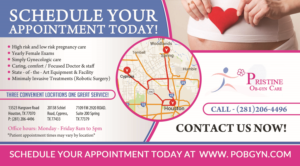 Diseño de Postal por debdesign para Pristine Ob-Gyn Care | Diseño: #9192221